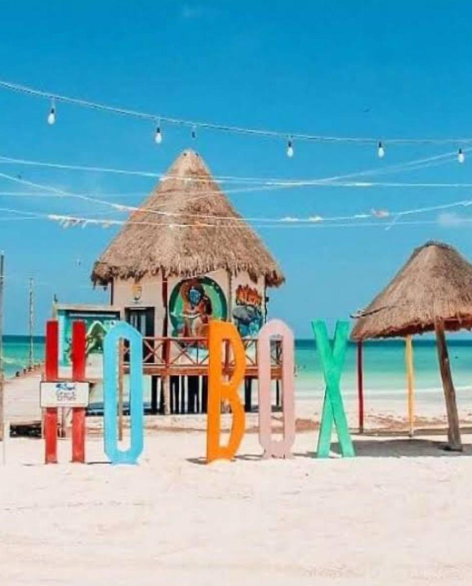El Corazon Mexican0 Isla Holbox Exterior foto