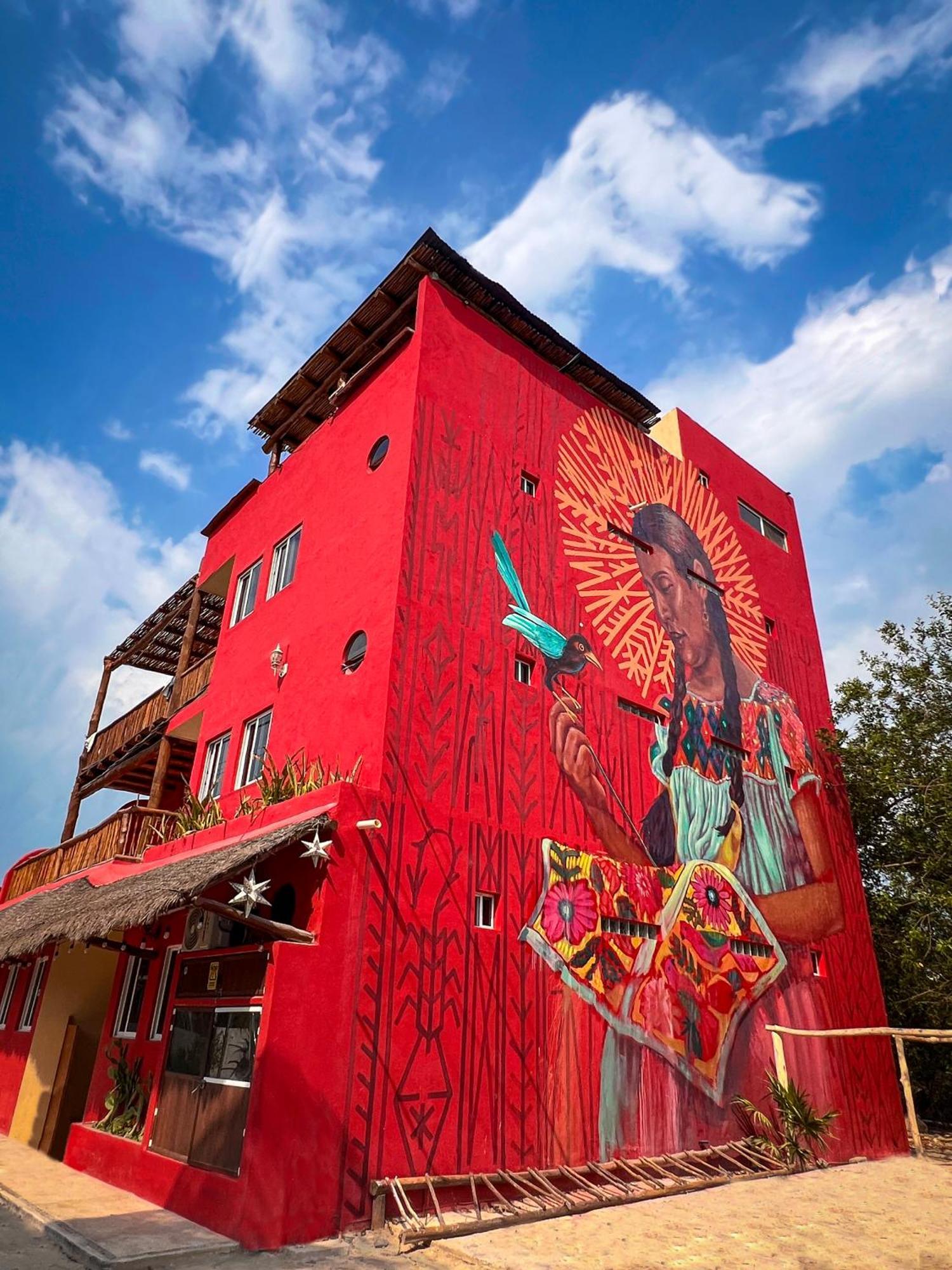 El Corazon Mexican0 Isla Holbox Exterior foto